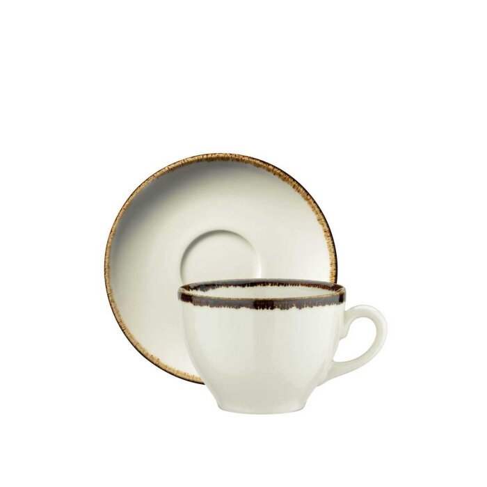 Kütahya Porselen Atlantis Lima Çay Fincan Krem File - 1