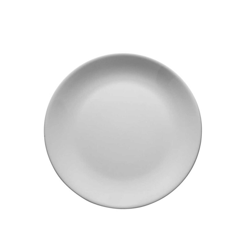 Kütahya Porselen Enternasyonel Düz Tabak Beyaz 23 cm - 1