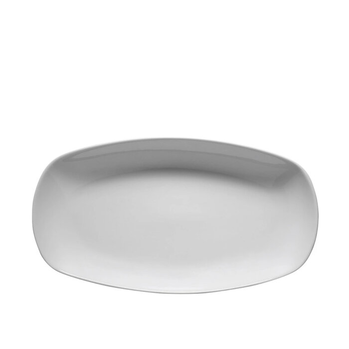 Kütahya Porselen Enternasyonel 34 cm Kayık Tabak Beyaz - 1