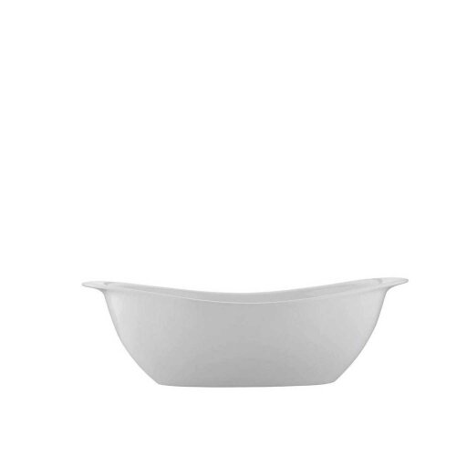 Kütahya Porselen Pera Otel Gondol Kase Dekorsuz 400*200 mm - KÜTAHYA PORSELEN