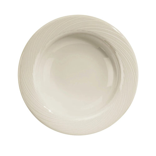 Kütahya Porselen Bone Sempre 22 cm. Çukur Tabak - KÜTAHYA PORSELEN