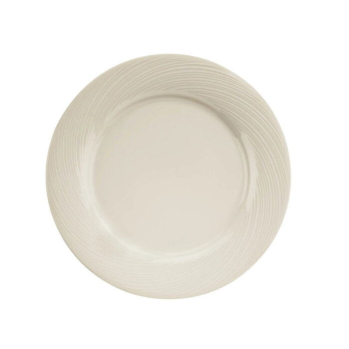 Kütahya Porselen Bone Sempre 27 cm.Düz Tabak - 1