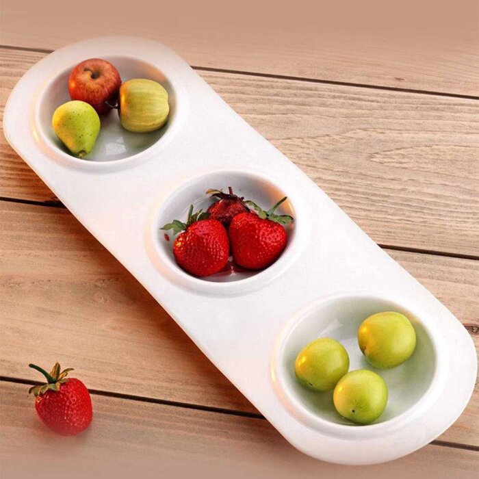 Kütahya Porselen Tavola Servis Tepsisi 400*130 mm - 4