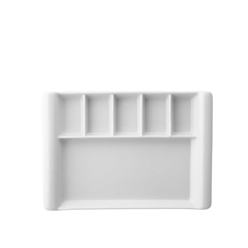 Kütahya Porselen Tavola Bölmeli Kahvaltılık 31x22 cm - 1