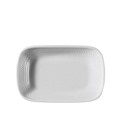 Kütahya Porselen Zümrüt Kare Kayık Tabak 200 mm - KÜTAHYA PORSELEN