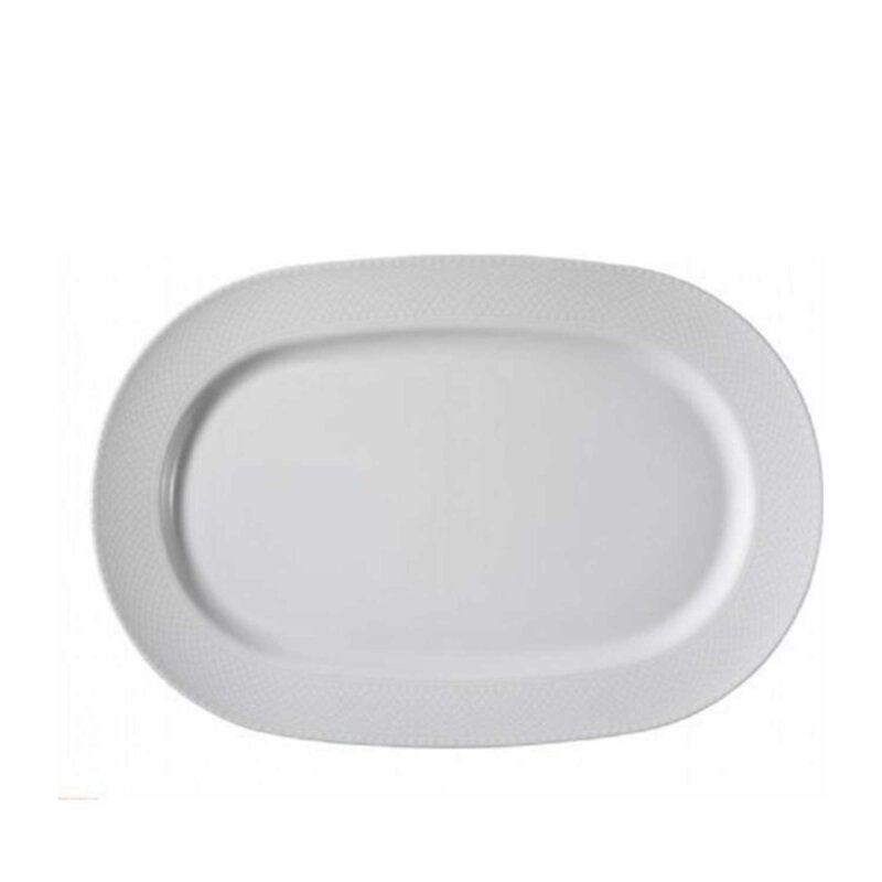 Kütahya Porselen Zümrüt 32 Cm Kayık Tabak - 1