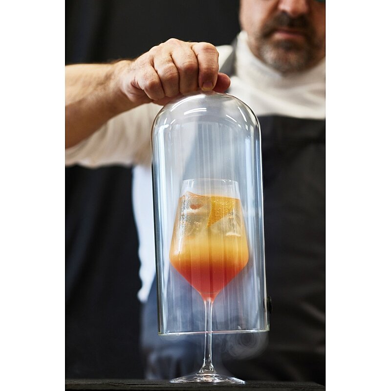 Lacor Tütsüleme Cam Fanusu  12,5x30 cm - 3