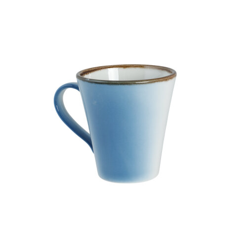 Zest Porcelain Latte Fincanı 252 Cc -Volta Mavi - ZEST PORCELAIN