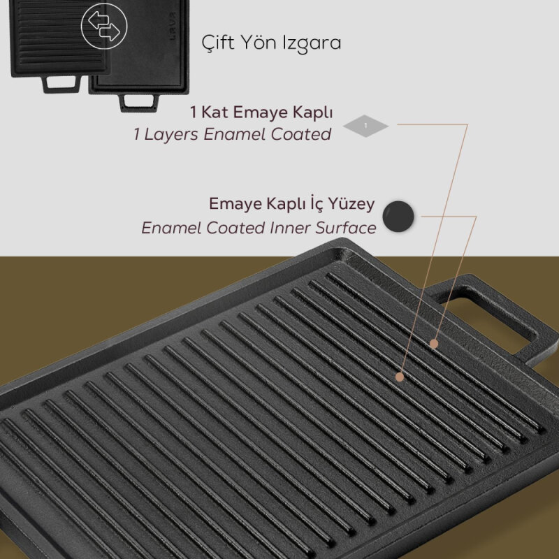 Lava Hot Plate 22X30 Dikdörtgen - 4