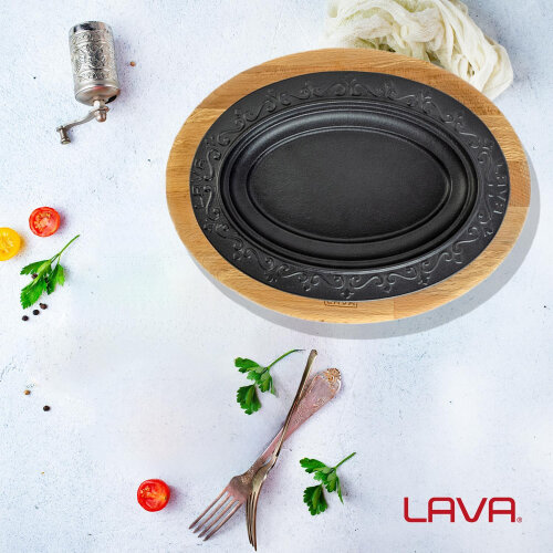 Lava Oval Döner Kebap Tabağı W:32 D:23 Cm - 4