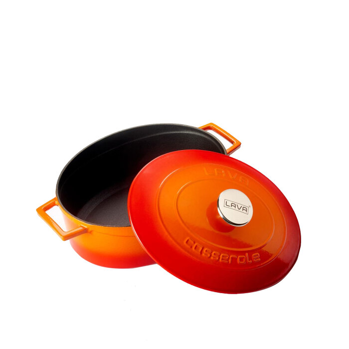 Lava Oval Tencere Ç29 Folk Turuncu - 2