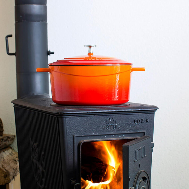 Lava Oval Tencere Ç29 Folk Turuncu - 3