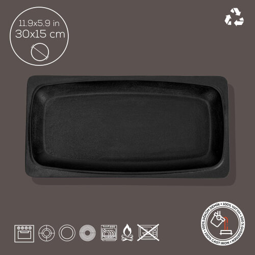 Lava Servis Tabağı 32X15 Cm - 3