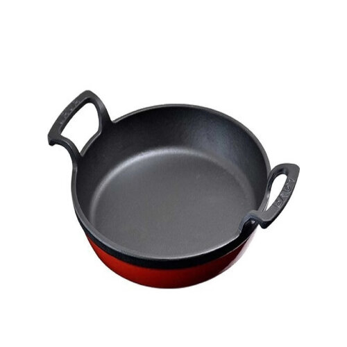 Lava Yuvarlak Kulplu Tava Ø:20 Kırmızı - LAVA