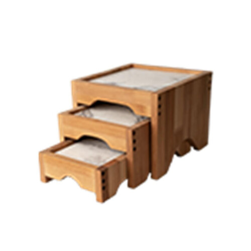 LILLA ÇEKMECELİ KASA İÇİ MERMER 36x36x1 CM - 2