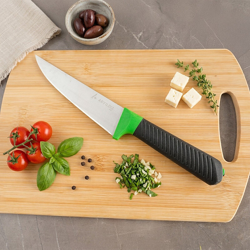 Aryıldız Lova Et Bıçak 14.5 Cm Yeşil - 2