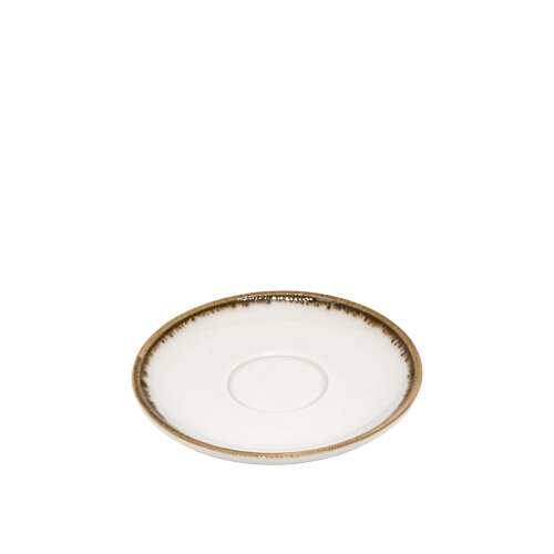 Zest Porcelain Luna Çay Fincan Tabağı-Chocolate LN01CTCT47 - ZEST PORCELAIN