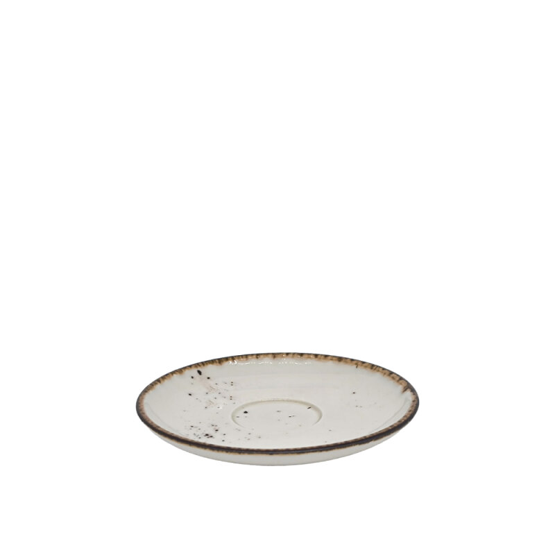 Zest Porcelain Luna Çay Fincan Tabağı-Paris Krem - 1