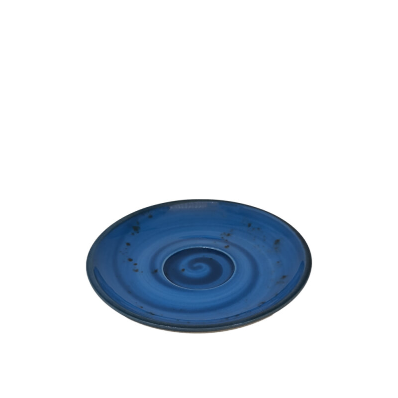 Zest Porcelain Luna Çay Fincan Tabağı-Paris Mavi - 1