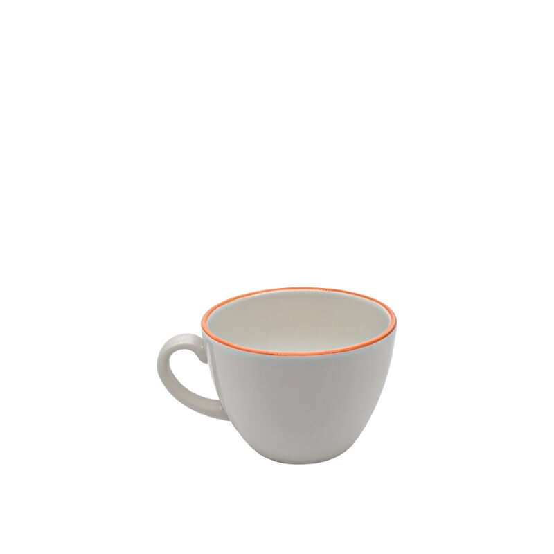 Tulu Porselen Luna Çay Fincanı - File 44 Turuncu LN01CFF44 - 1