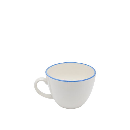 Tulu Porselen Luna Çay Fincanı - File 93 Mavi LN01CFF93 - TULU PORSELEN