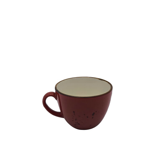 Tulu Porselen Luna Çay Fincanı-Reactıve 36 Kırmızı LN01CFR36 - TULU PORSELEN