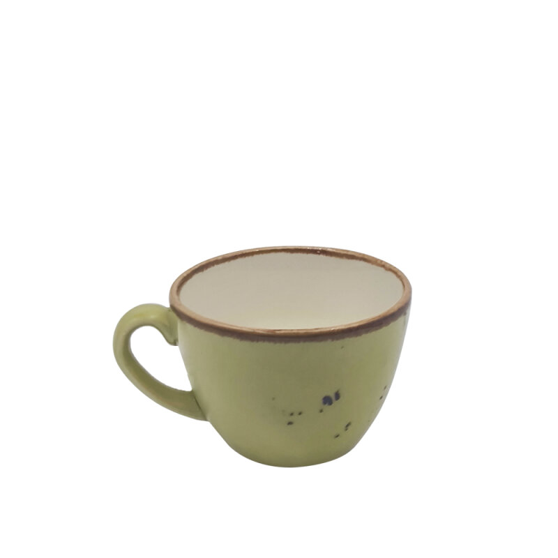 Tulu Porselen Luna Çay Fincanı Reactıve 77 Yeşil LN01CFR77 - 1