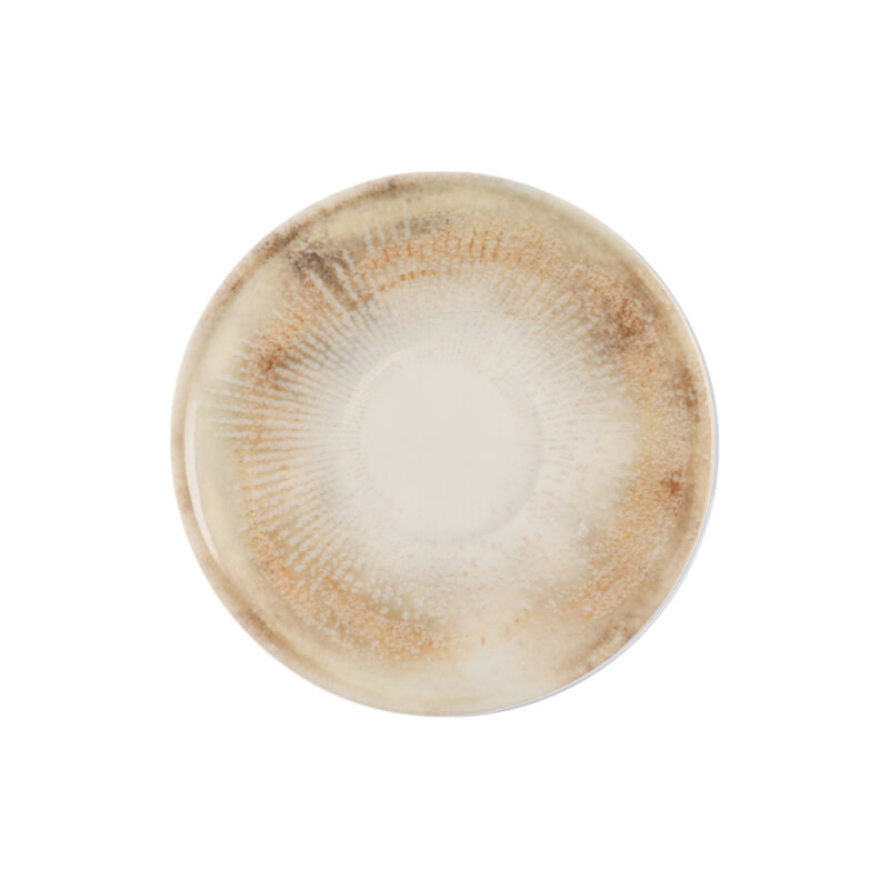 Zest Porcelain Luna Kahve Fincan Tabağı-Serra - 1