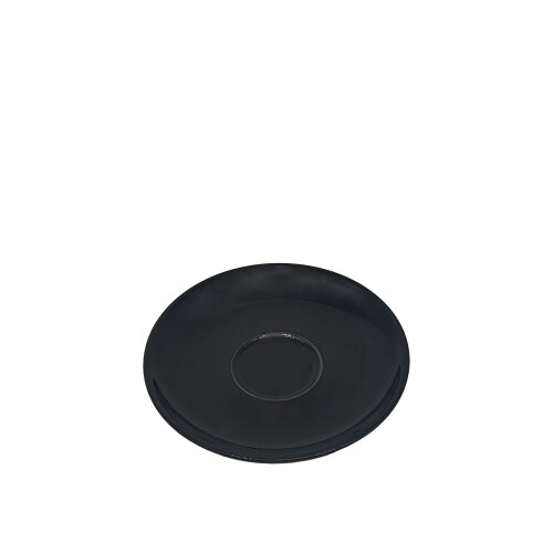 Tulu Porselen Luna Kahve Fincan Tabağı- Opak 67 Gri LN01KTOP67 - TULU PORSELEN