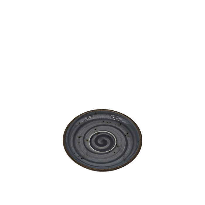 Tulu Porselen Luna Kahve Fincan Tabağı-Reactıve 67 Gri LN01KTR67 - 1