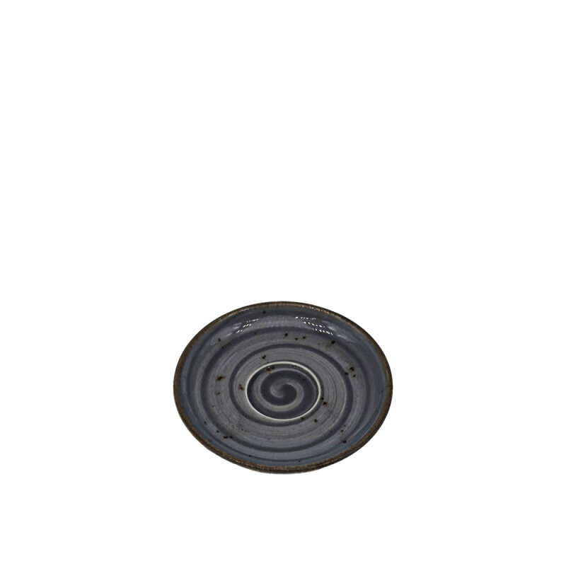 Zest Porcelain Luna Kahve Fincan Tabağı-Paris Gri - 1