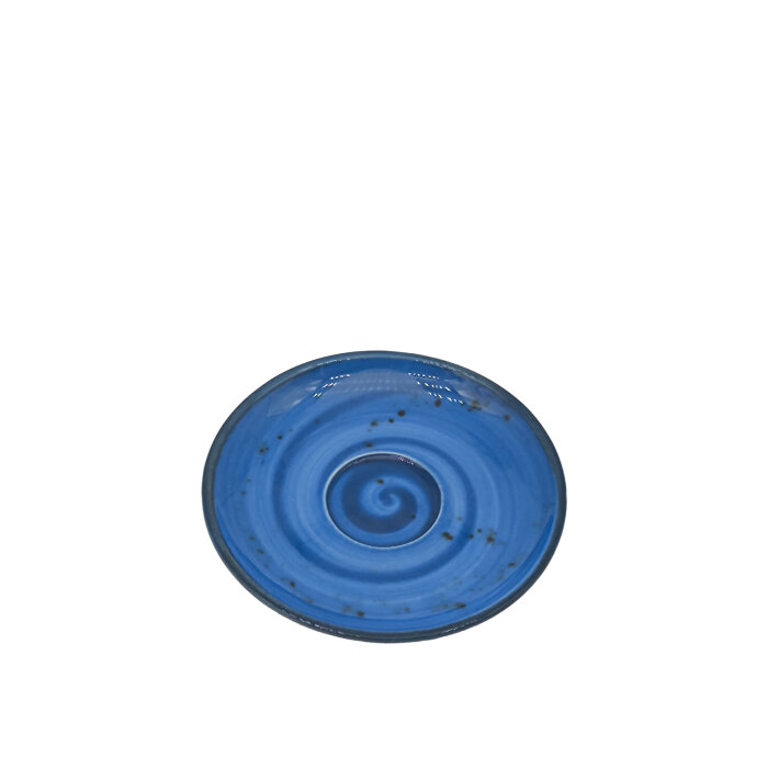 Zest Porcelain Luna Kahve Fincan Tabağı-Paris Mavi - 1