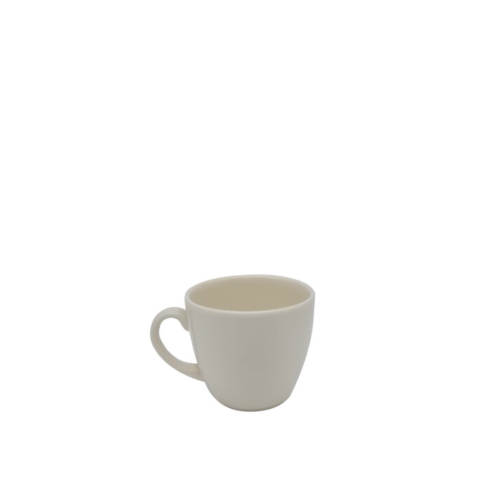 Tulu Porselen Luna Kahve Fincanı-Krem LN01KF00 - 1