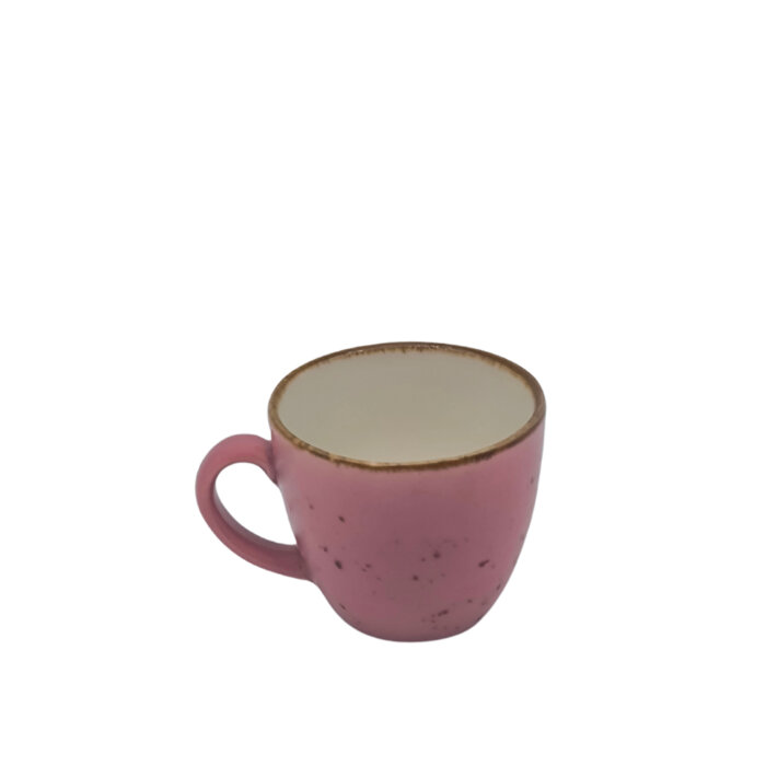 Tulu Porselen Luna Kahve Fincanı – Reactıve 06 Şeker Pembe LN01KFR06 - 1