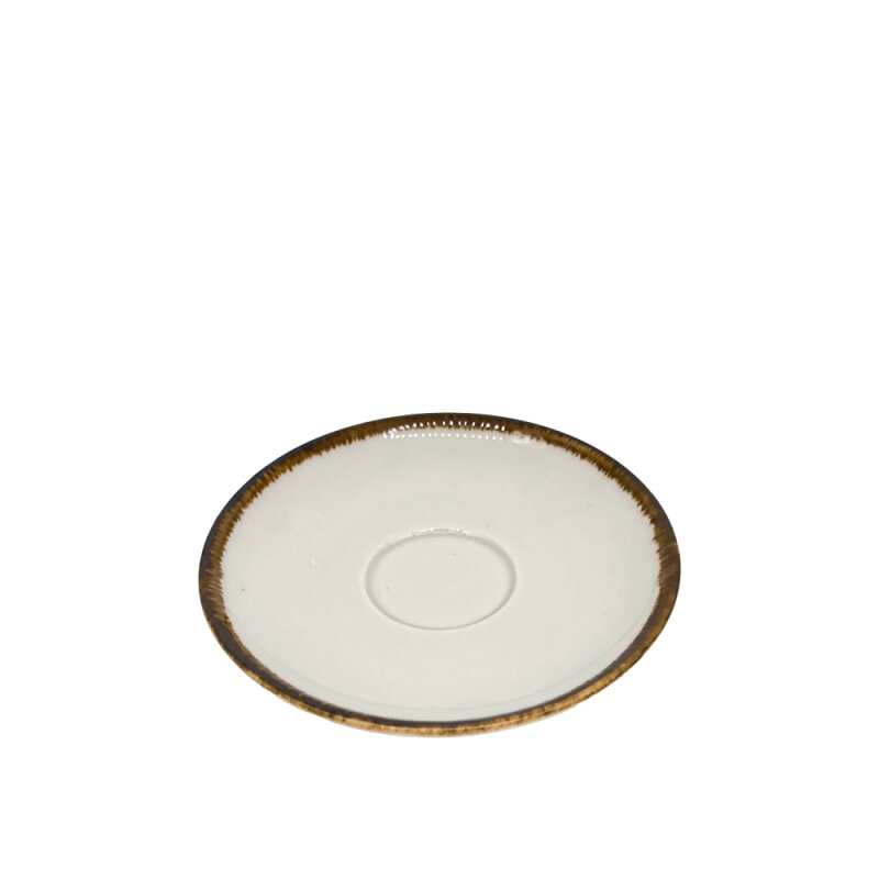 Zest Porcelain Luna Kahve Fincanı Tabağı - Chocolate LN01KTCT47 - 1