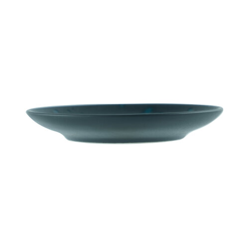 Zest Porcelain Luna Latte Fincan Tabağı -Oxy Blue - 2