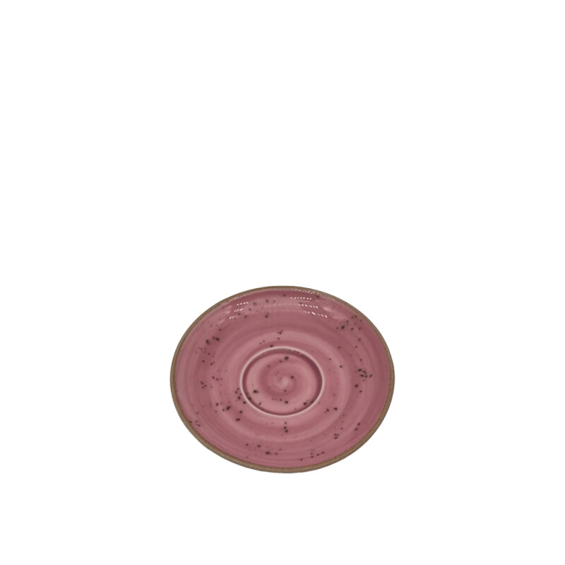 Tulu Porselen Luna Latte Fincan Tabağı-Reactıve 05 Pembe LN01LTR05 - 1