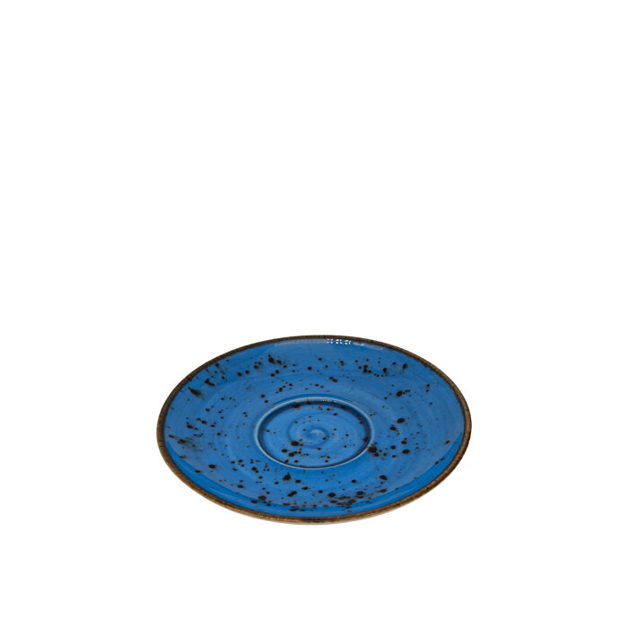 Tulu Porselen Luna Latte Fincan Tabağı-Reactıve 93Mavi LN01LTR93 - 1