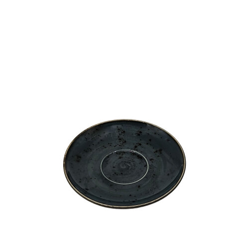 Tulu Porselen Luna Latte Fincan Tabağı-Reactıve 96Mavi LN01LTR96 - TULU PORSELEN