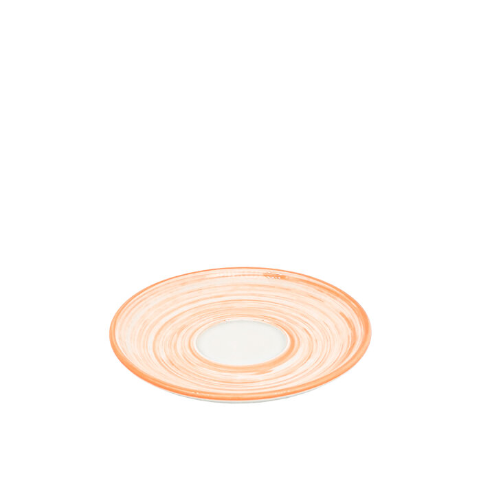 Zest Porcelain Luna Latte Fincan Tabağı-Tokyo Turuncu - 1