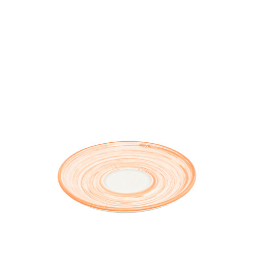 Zest Porcelain Luna Latte Fincan Tabağı-Tokyo Turuncu - ZEST PORCELAIN