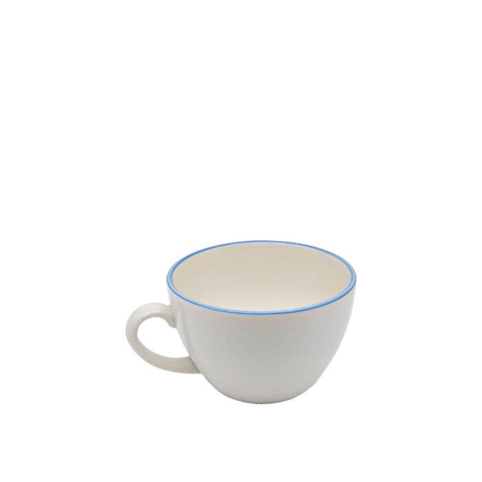 Tulu Porselen Luna Latte Fincanı - File 93 Mavi LN01LFF93 - 1