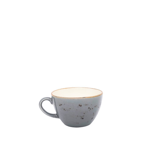 Zest Porcelain Luna Latte Fincanı 339Cc -Paris Gri - ZEST PORCELAIN