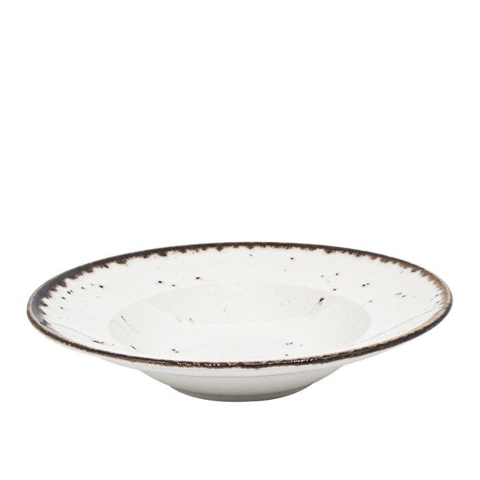 Tulu Porselen Makarna Tabağı 27cm - Reactıve 46 Krem SNM27MTR46 - 1