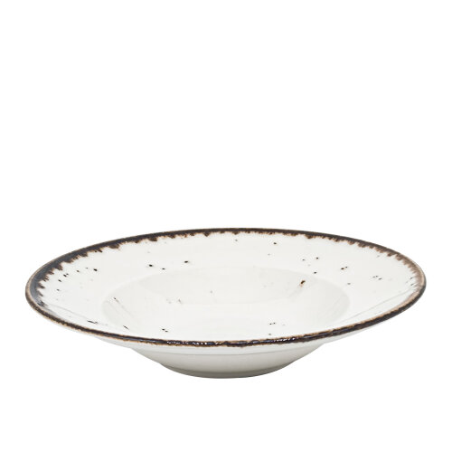 Zest Porcelain Makarna Tabağı 27Cm -Paris Krem - ZEST PORCELAIN