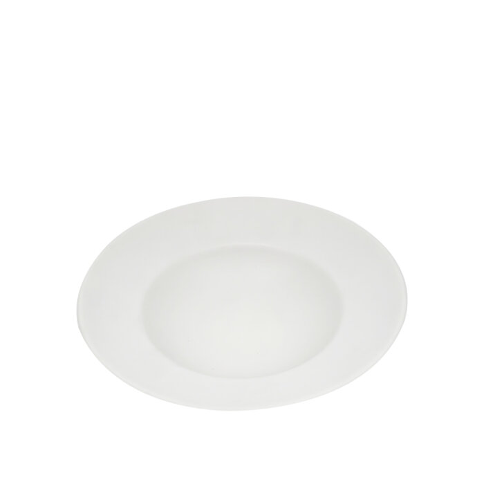 Tulu Porselen Makarna Tabağı 27cm - Saten Beyaz SNM27MTST01 - 1