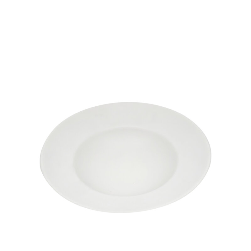 Tulu Porselen Makarna Tabağı 27cm - Saten Beyaz SNM27MTST01 - 1