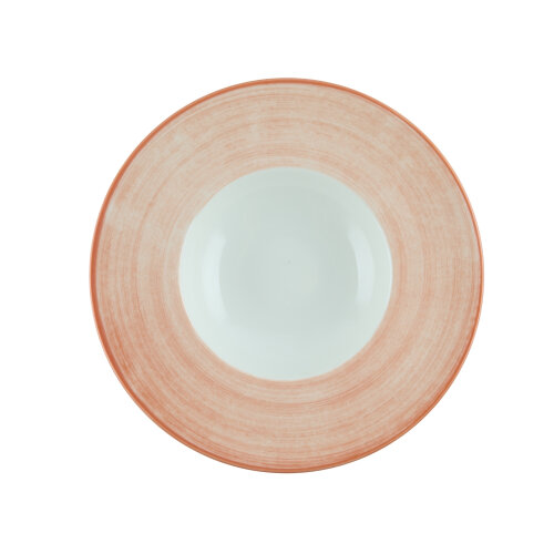 Zest Porcelain Makarna Tabağı 27Cm -Tokyo Kırmızı - ZEST PORCELAIN