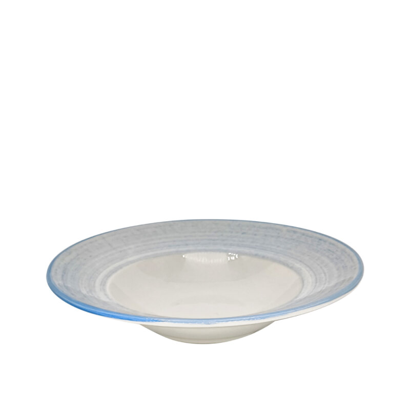 Zest Porcelain Makarna Tabağı 27Cm -Tokyo Mavi - 1