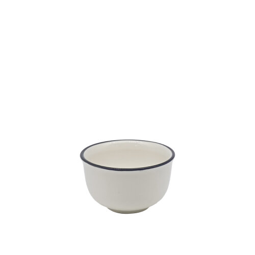 Zest Porcelain Mar Çerezlik Kase 9 Cm-Riva Siyah - ZEST PORCELAIN